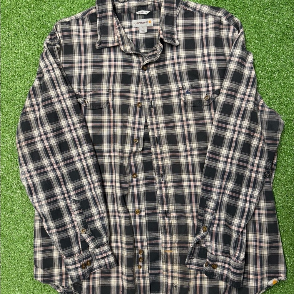 Vintage Carhartt Flannel Button up